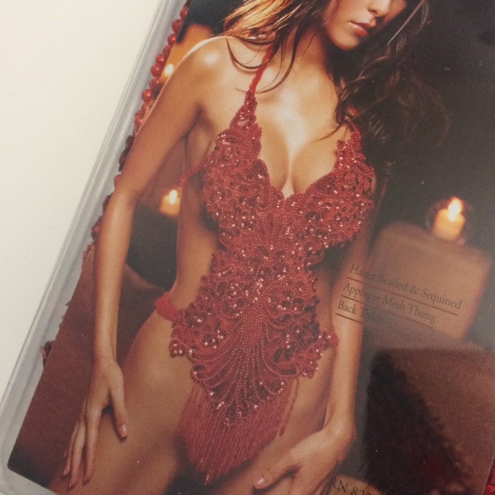 NIB: VINTAGE Leg Avenue Embellished Teddy